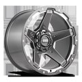 Grid Wheels GRID Wheels 4A20100CIN 20 x 10 in. Insert Center Cap Wheels - Chrome GRW-4A20100CIN